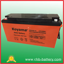 Batterie solaire de ferme de batterie profonde de gel de cycle de l&#39;usine 150ah 12V usine